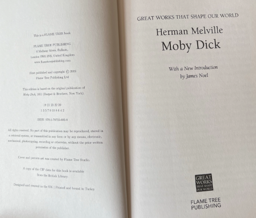Moby Dick by Herman Melville